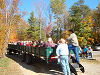 hayrides smoky mountains