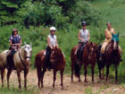 horseback riding smoky mountains