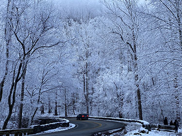 Smoky Mountain Snowfalls
