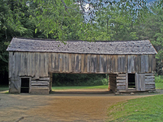 cantilever barn