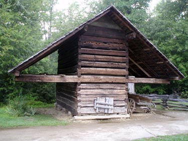 corn crib cades cove