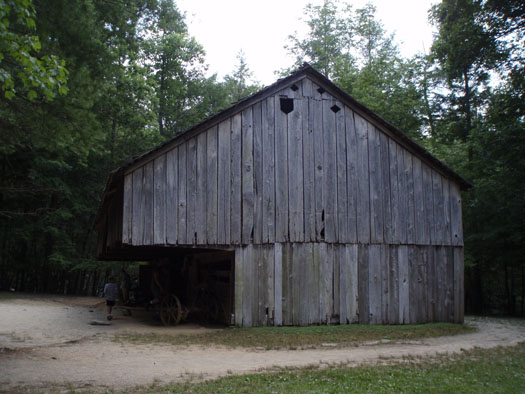 cantilever barn