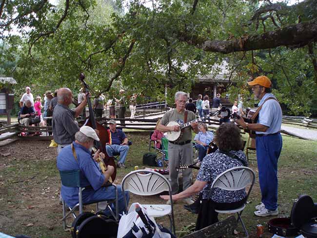 old timers day cades cove