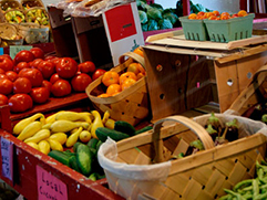 farmers market produce