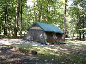 smokemont tent camping
