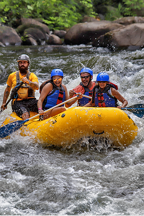 smoky mountain whitewater rafting