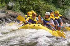 whitewater rafting