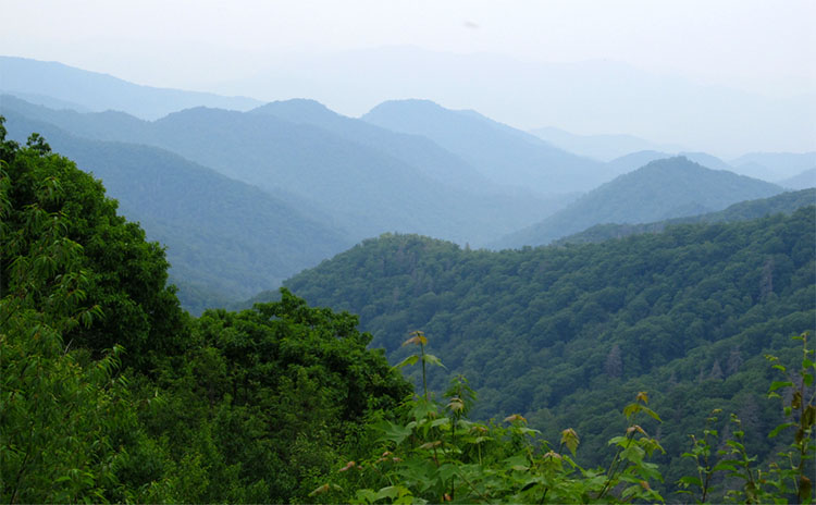 Romantic mountains